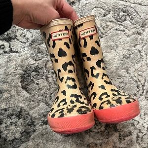 Hunter toddler girls size 8 on bottom